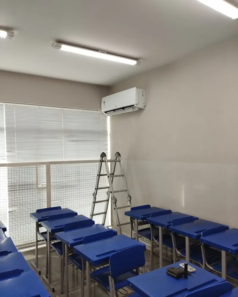Sala de aula climatizada pela NGC